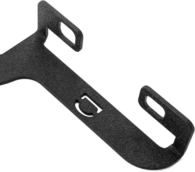 ROMELACK Hood Mount Brackets Ditch Light Pods Bracket Heavy Duty Steel Compatible with Ford F250 F350 F450 F550 Super Duty 1999-2007 - Image 5